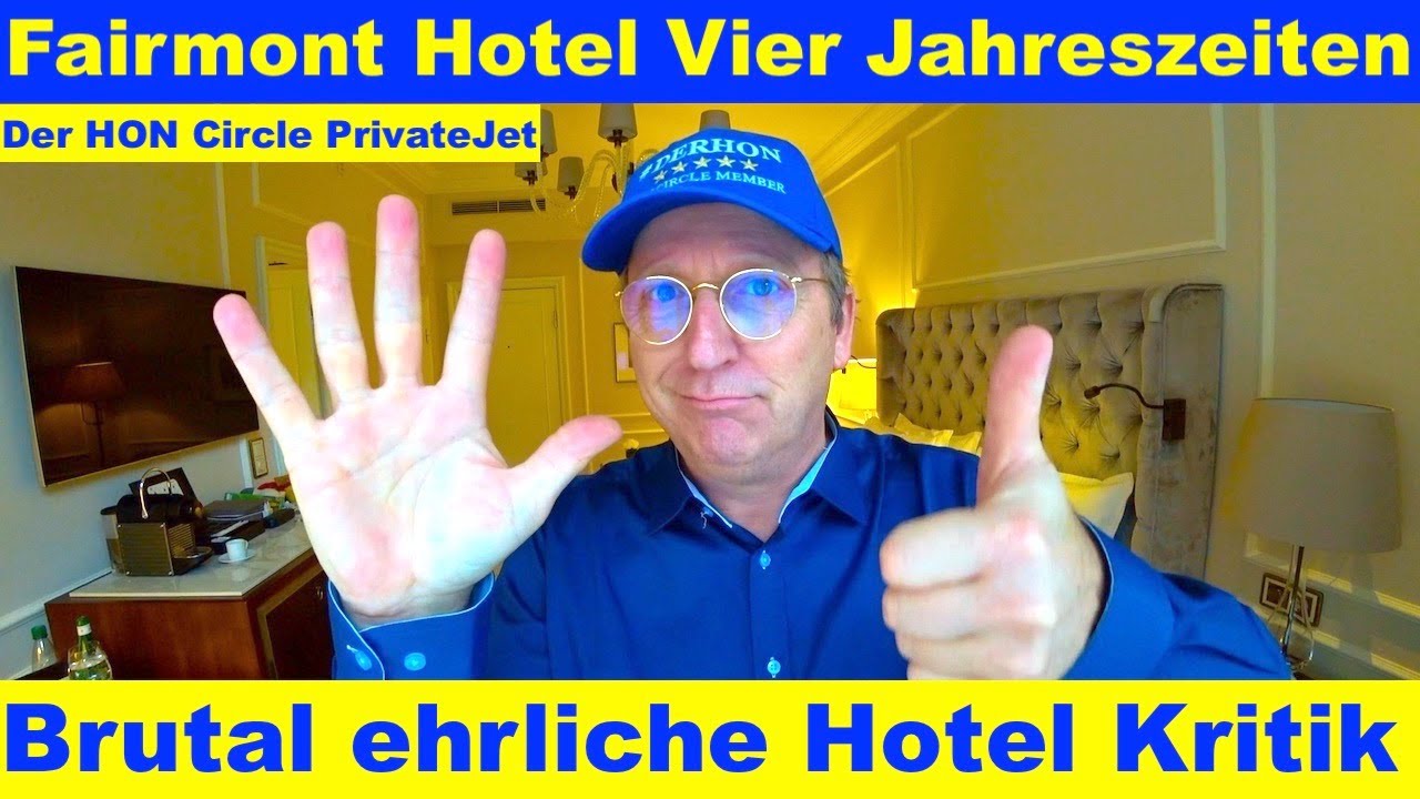 Fairmont Hotel Vier Jahreszeiten | Der HON PrivateJet