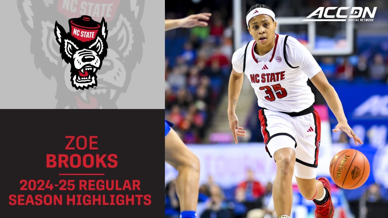 Zoe Brooks 2024-25 Regular Season Highlights | NC State Guard