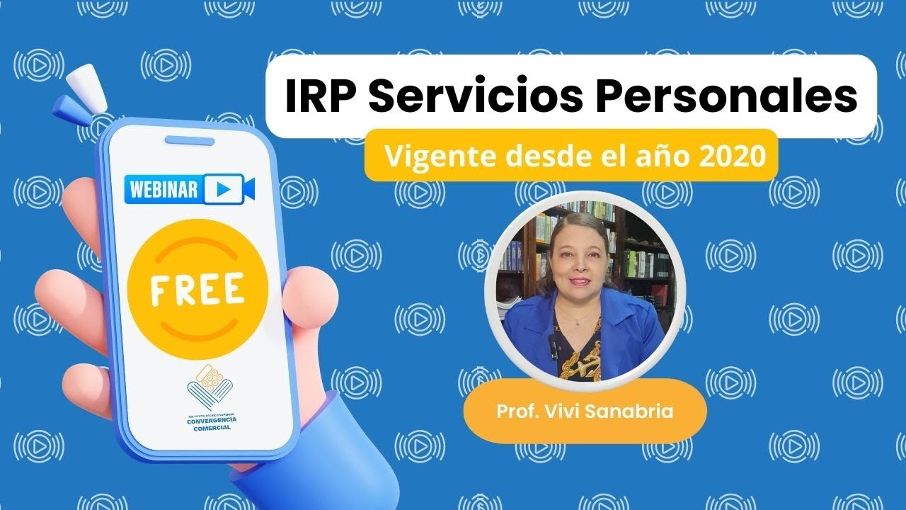 Taller Gratuito IRP Servicios Personales