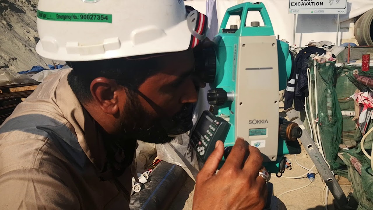 How to perform Resection with Sokkia Total Station SET230RK in Urdu/Hindi