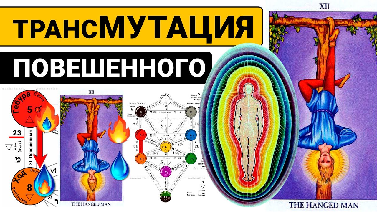 Повешенный на Древе Сефирот: как на 100% понять арканы таро
