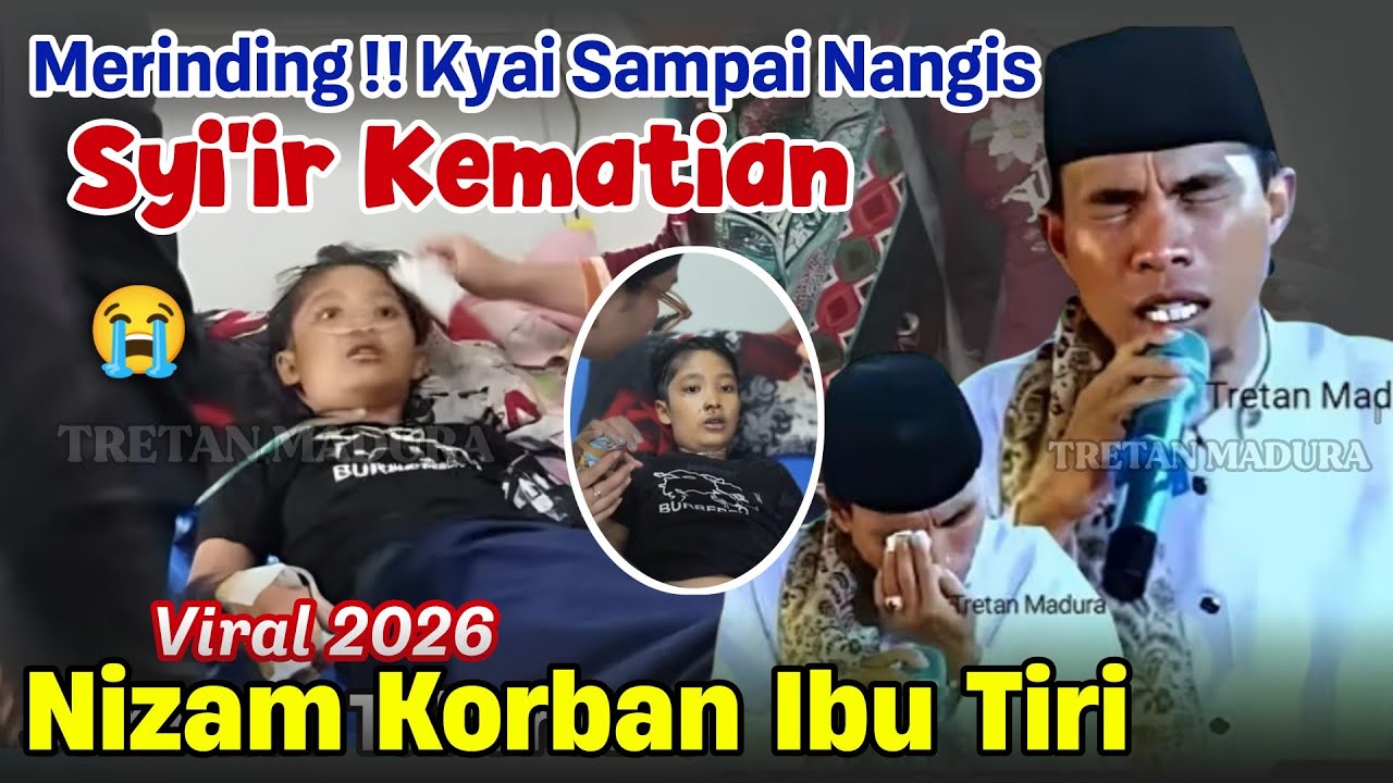 Merinding‼️Syiir Kematian (Nizam Dibunuh Ibu Tiri) Kyai Sampai Nangis 😭 KH KHOLIL YASIN Terbaru 2026