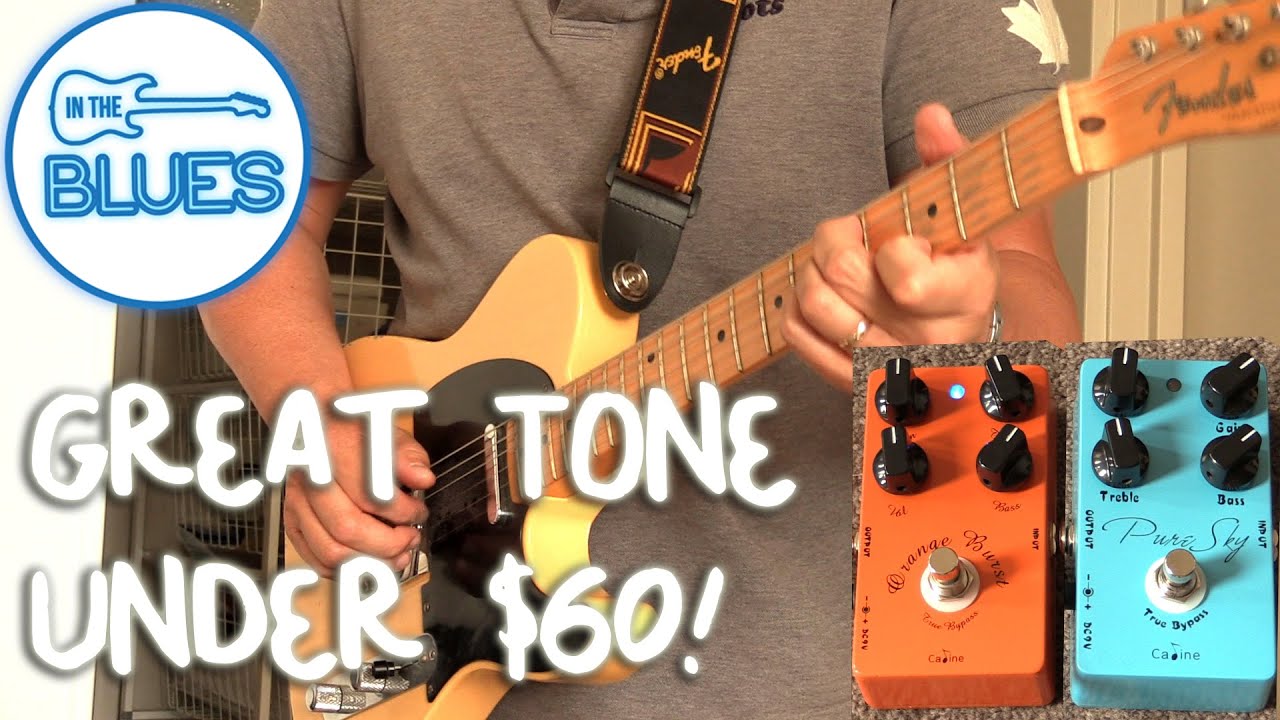Сравнение педалей Caline Overdrive и их совместное использование