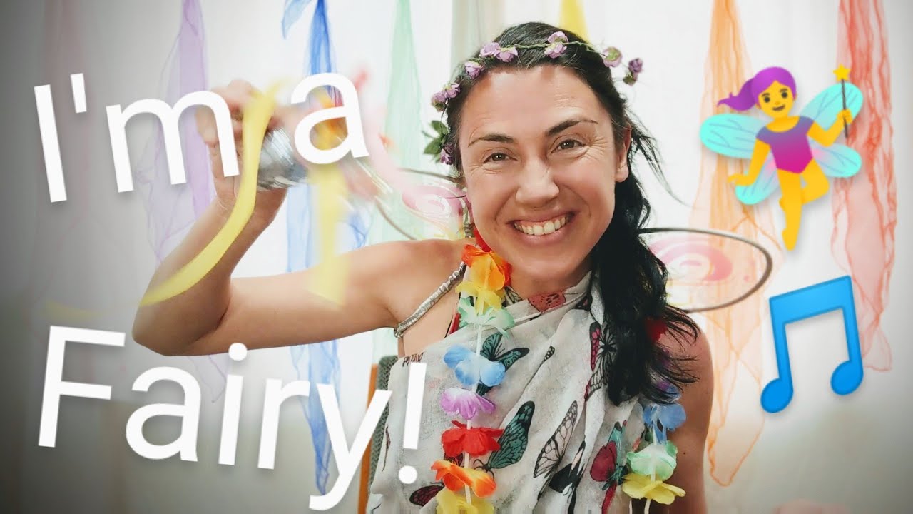 I'm a Little Fairy Rhyme (I'm a Little Tea Pot)with Becky Bops 🎶🧚‍♀️Fun action rhyme for toddlers!