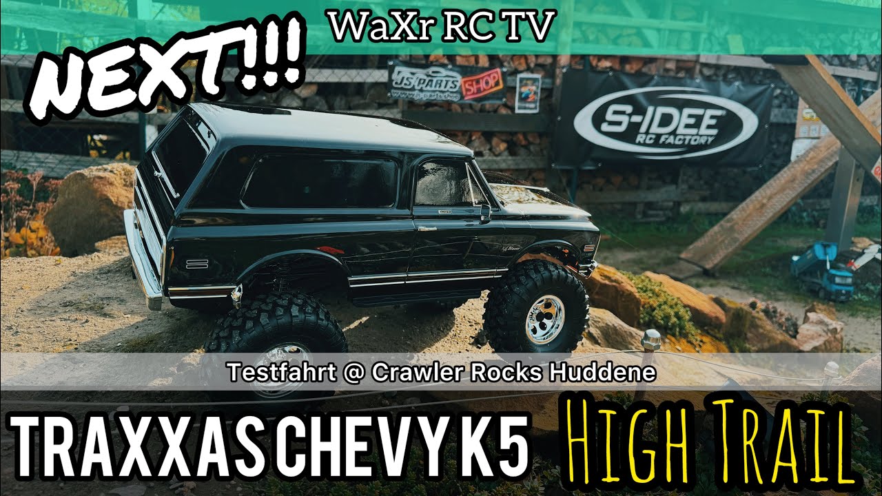Traxxas TRX4 Chevy K5 Blazer High Trail // Rac UNBOXING & Testfahrt @ CrawlerRocksHuddene