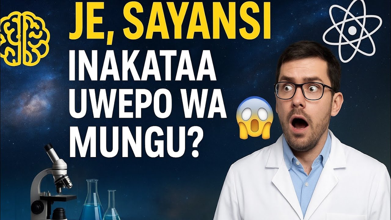 JE, SAYANSI INAKATAA UWEPO WA MUNGU 😰