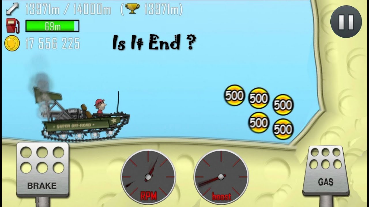 Hill Clinmb Racing End Of Level / Desert Mission