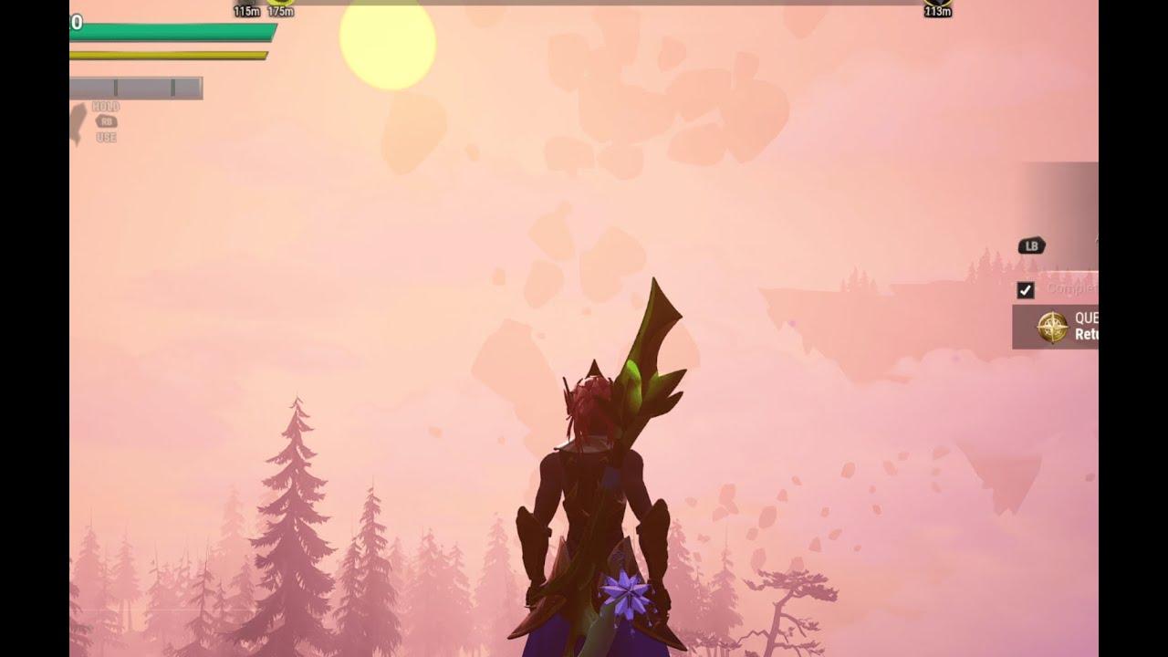 Beautiful Dauntless View and Gameplay