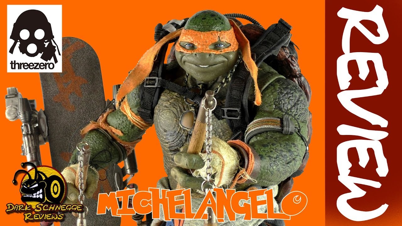 Threezero | Tmnt Out of the Shadows MICHELANGELO Review [German/Deutsch]