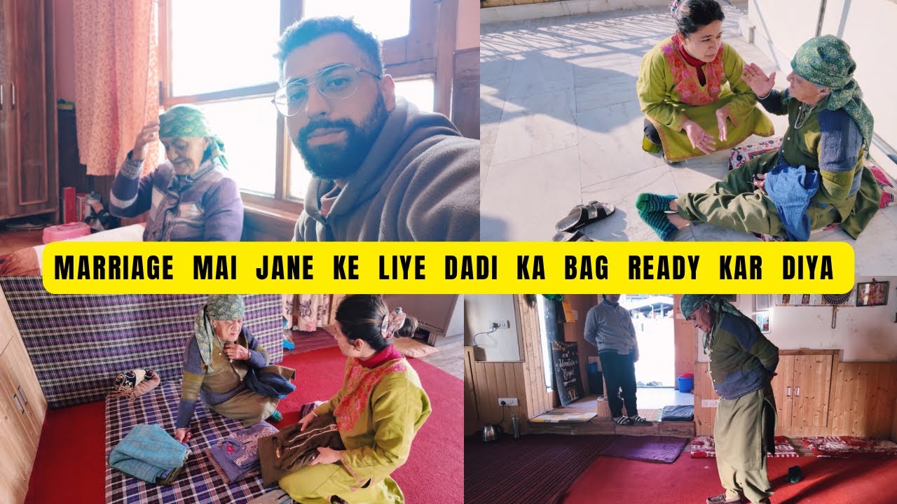 Dadi Event Mai Jane Ke Liye Hai Tyar/Dadi Ki Event Ki Sari Tyari Ho Gaye//Dadi Ka Bag Pack Kar Diya 