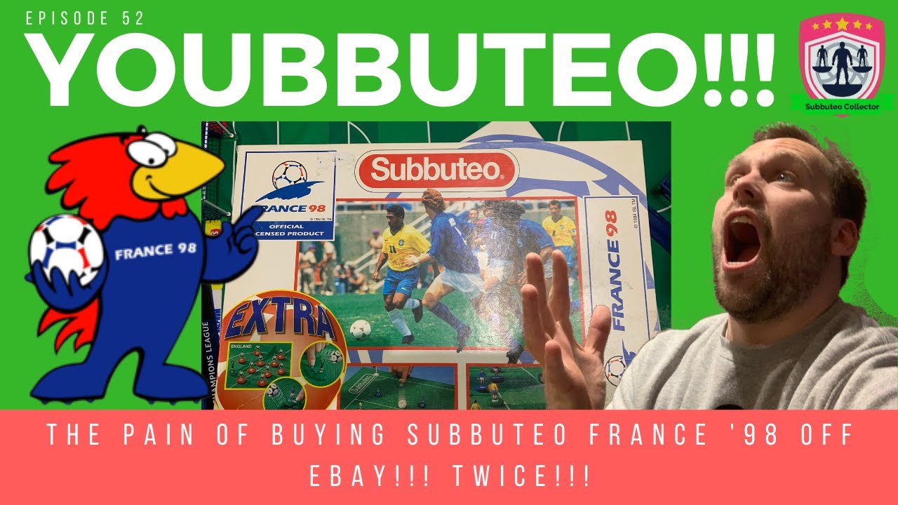 Check out the France '98 Subbuteo Set & the pain and anger to get it Youbbuteo