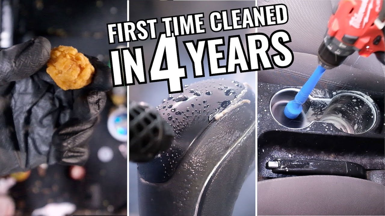 Surprising Our Buddy Dan with THE FIRST CLEANING OF HIS CAR IN 4 YEARS!