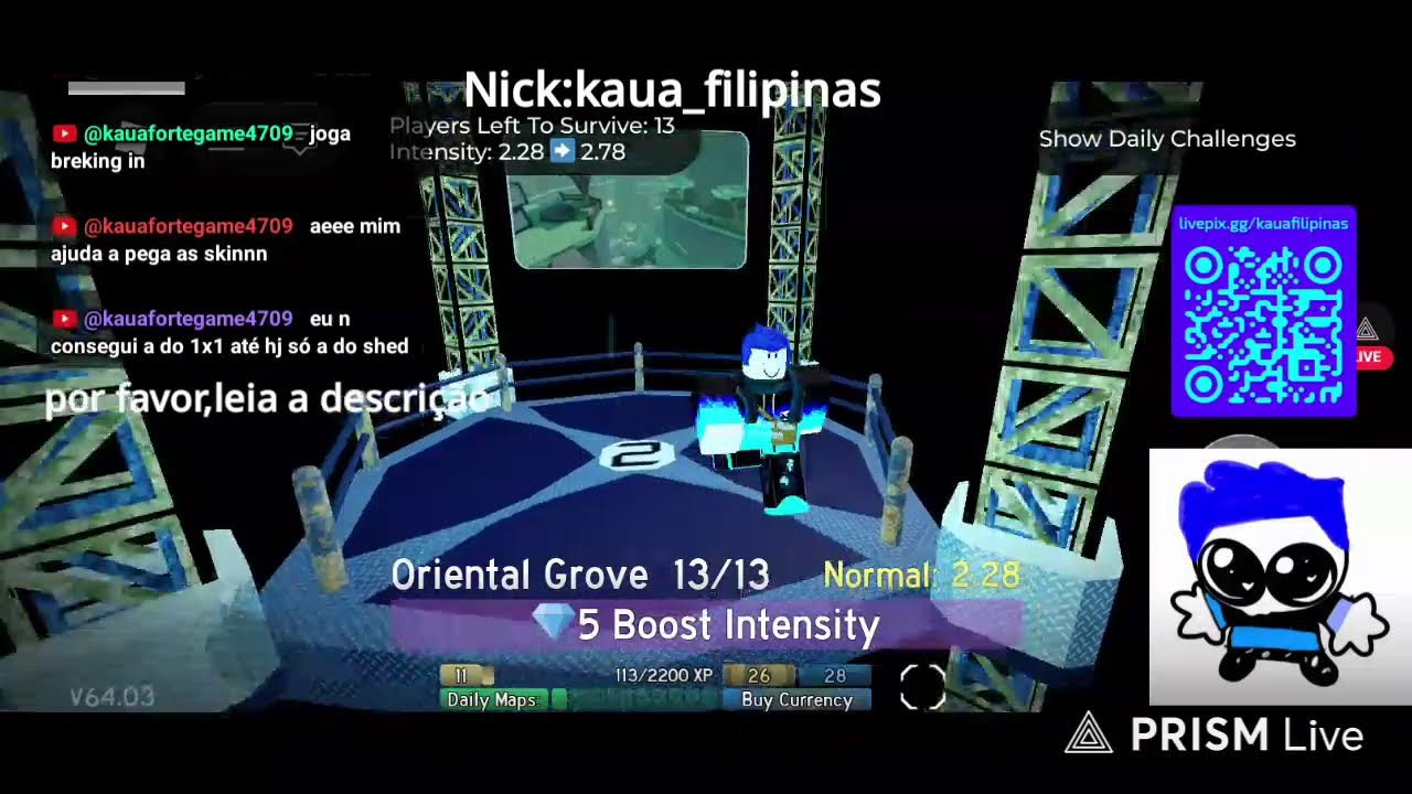 Passando a 8/20 de chaves Nightmares e jogando Fnaf 1 mas se eu receber um donate,eu reseto o jogo!!