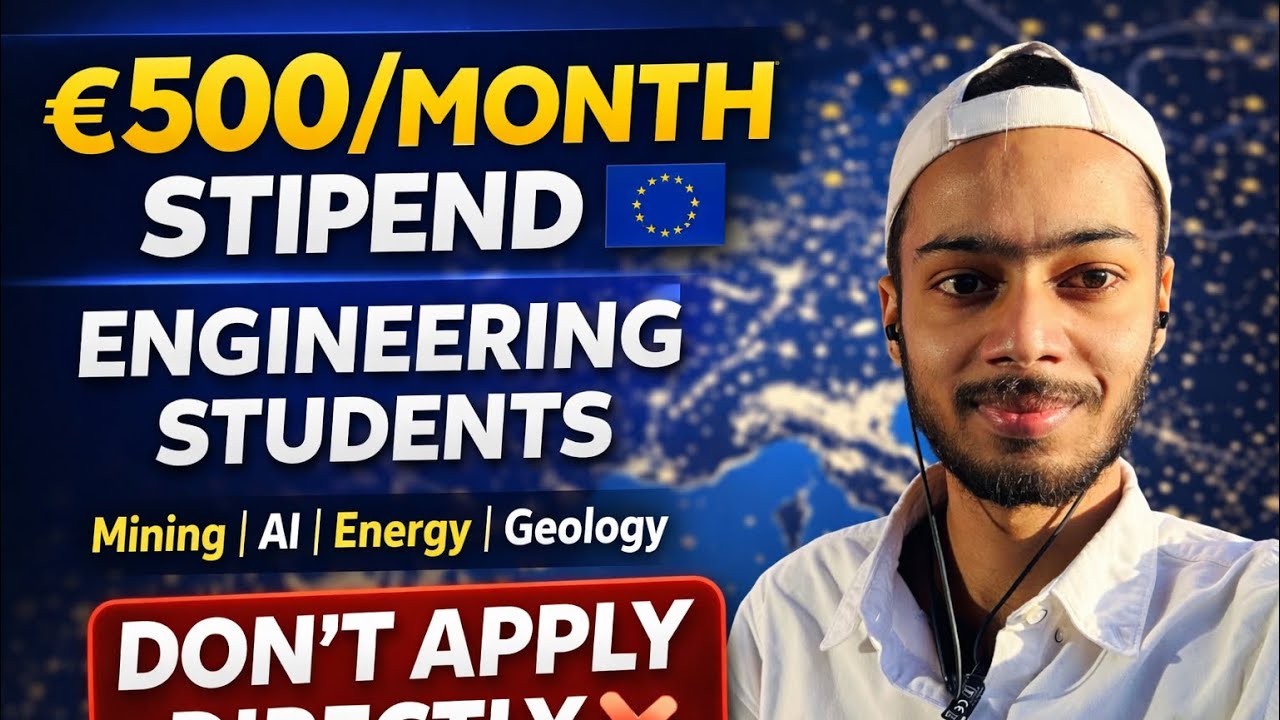 Europe Engineering Programs with €500+ Stipend 💰 | Don’t Apply Directly!