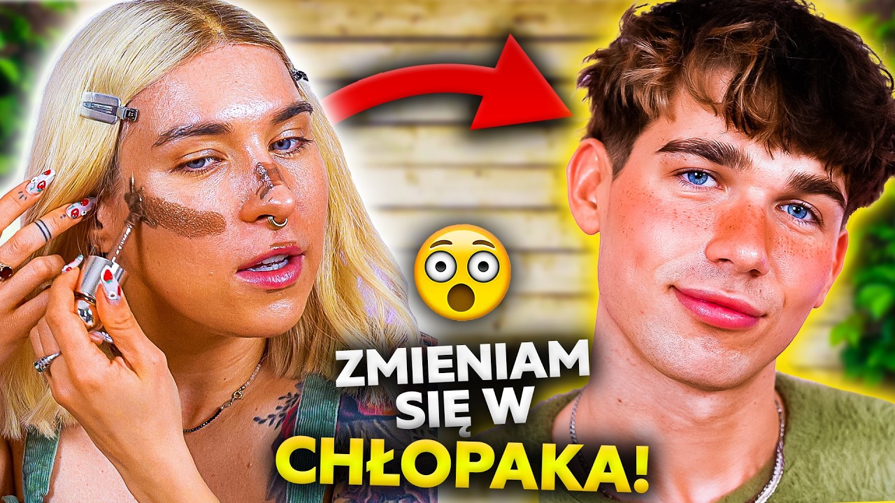 ♦ PRÓBUJĘ BOY MAKE-UP! ALAN LUCAS MNIE UCZY! ♦ Agnieszka Grzelak Beauty