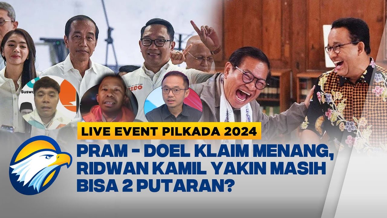 BEDA KLAIM HASIL QUICK COUNT, PILGUB JAKARTA BISA 2 PUTARAN?