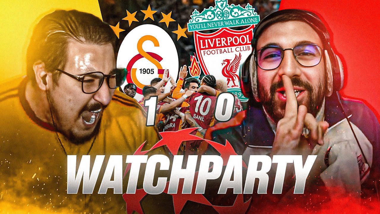 ICH HAB ES EUCH GESAGT 🤬 GALATASARAY vs. LIVERPOOL Watchparty 🤩 mit Mert & Talha