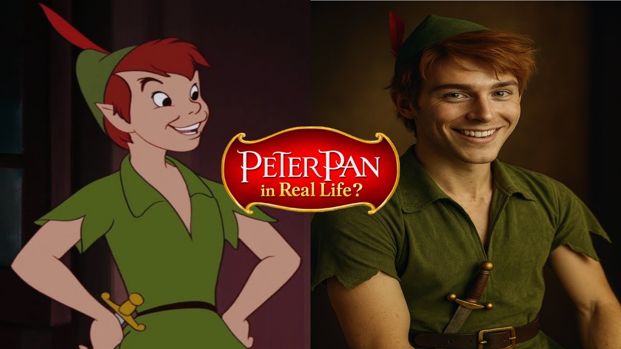 Peter Pan Characters in Real Life | AI Transformation ✨🏴‍☠️🧚