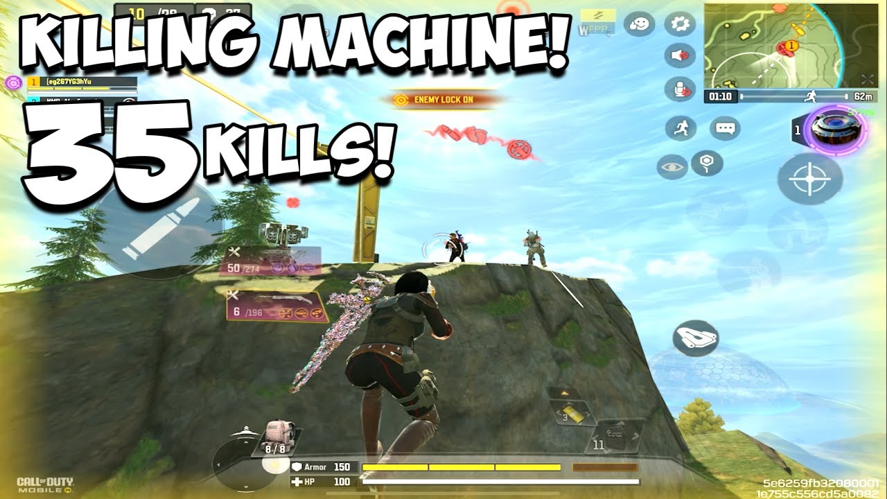 Killing machine 35 Kills Gameplay Call of Duty Mobile!