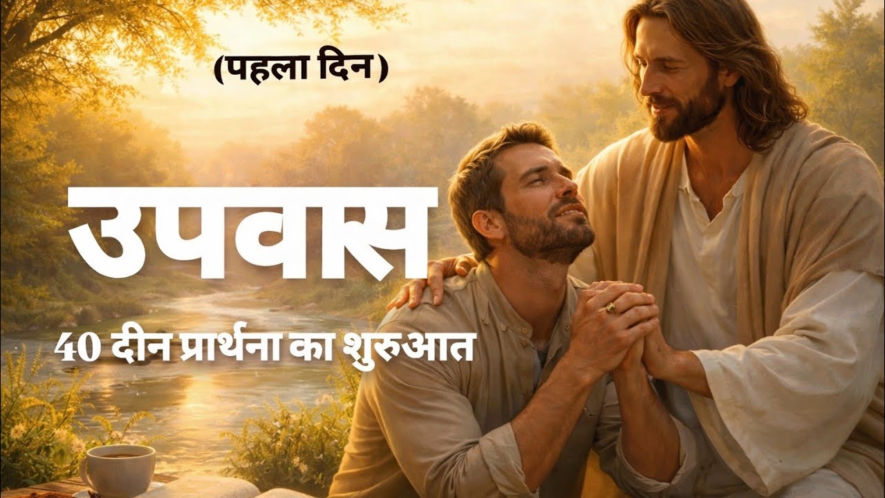 40 दिन की उपवास प्रार्थना और वचन ✝️🕊️ पहला दिन 🌸✝️