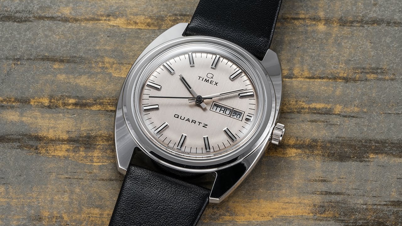 Переиздание 1970-х годов от Timex с универсальными образами &mdash; дата переиздания Q Dress