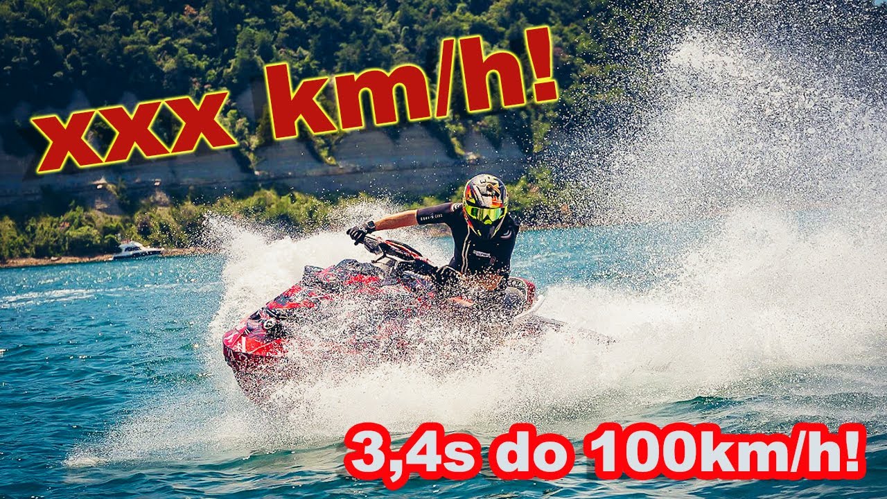 Najhitrejši serijski jetski in njegov top speed! Seadoo RXT 325 l LUNCAvlog l