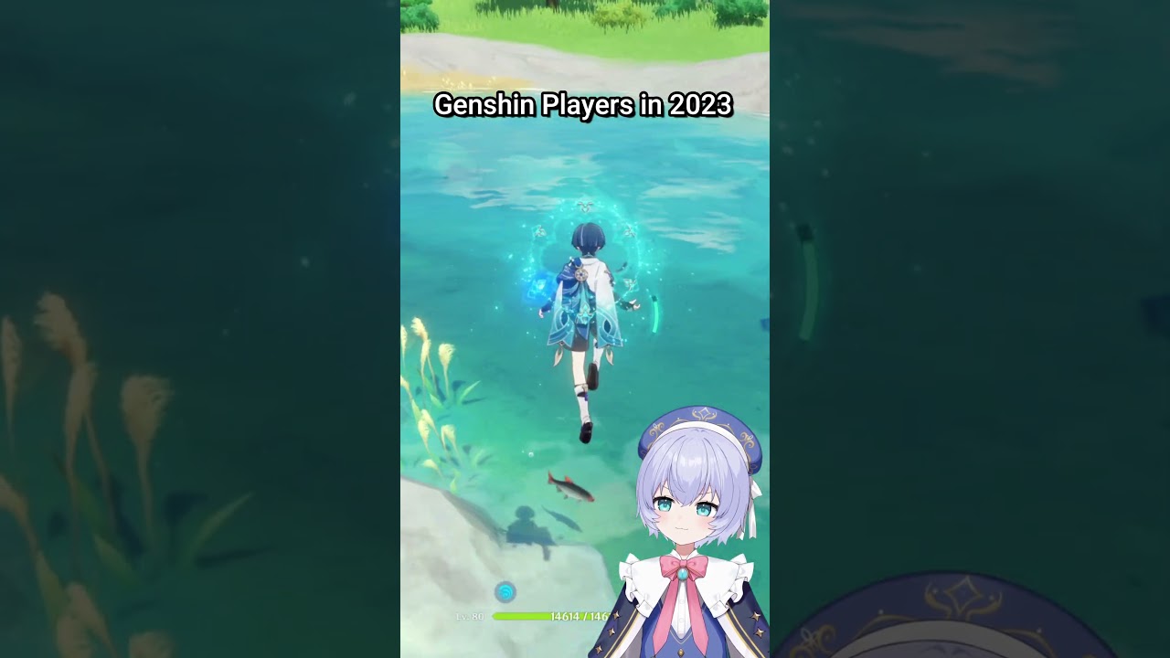 Fishing in Genshin Impact 2020 vs 2023