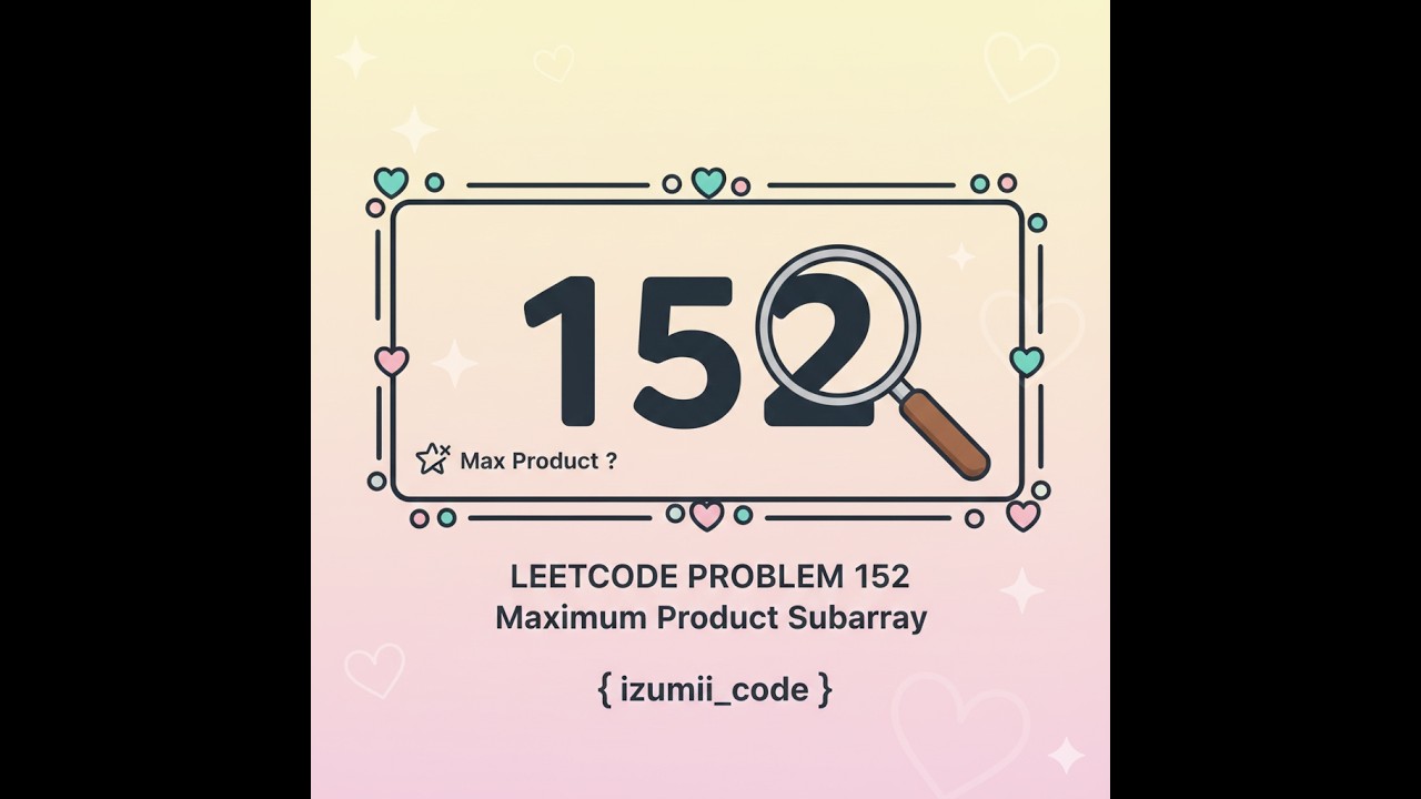 LeetCode Problem 152 – Maximum Product Subarray