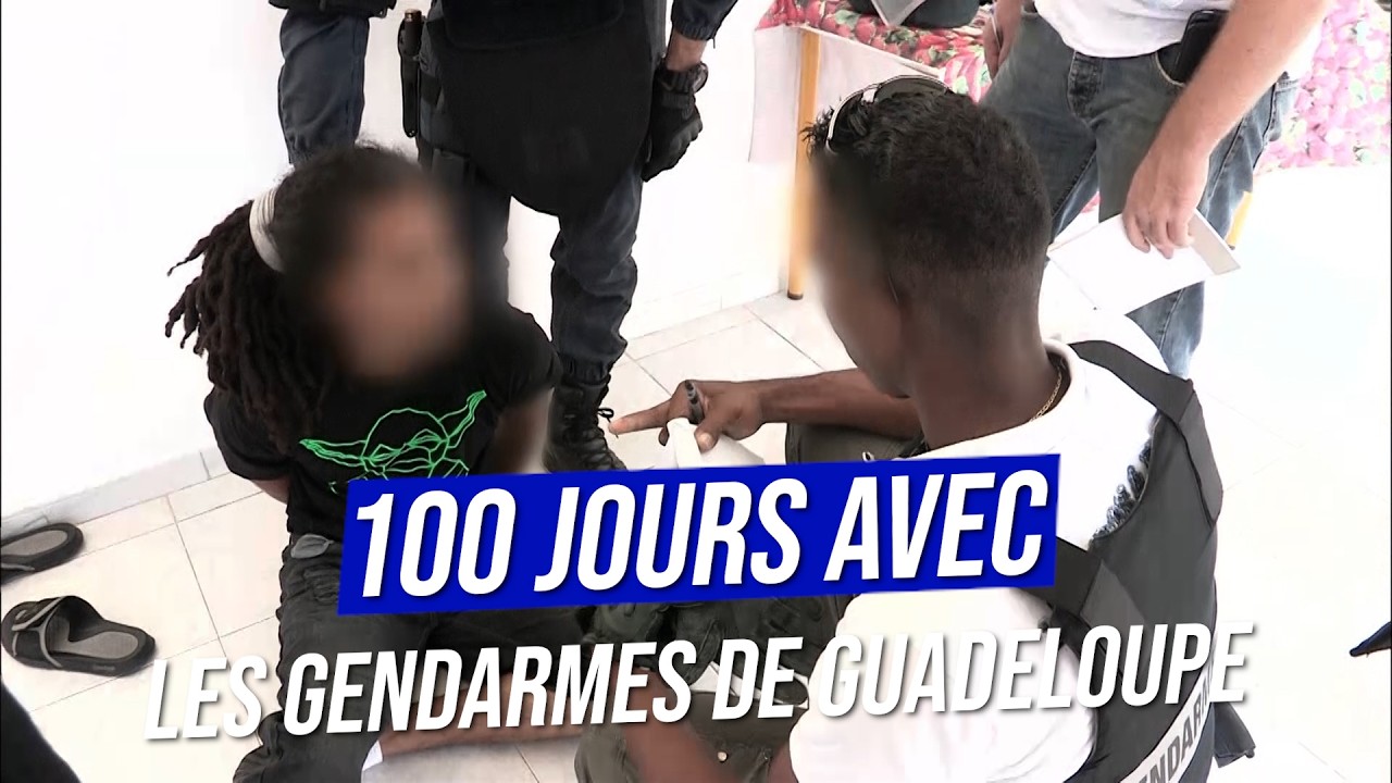 Guadeloupe : gendarmes, braquages, fusillade et trafic de clandestins (Immersion)