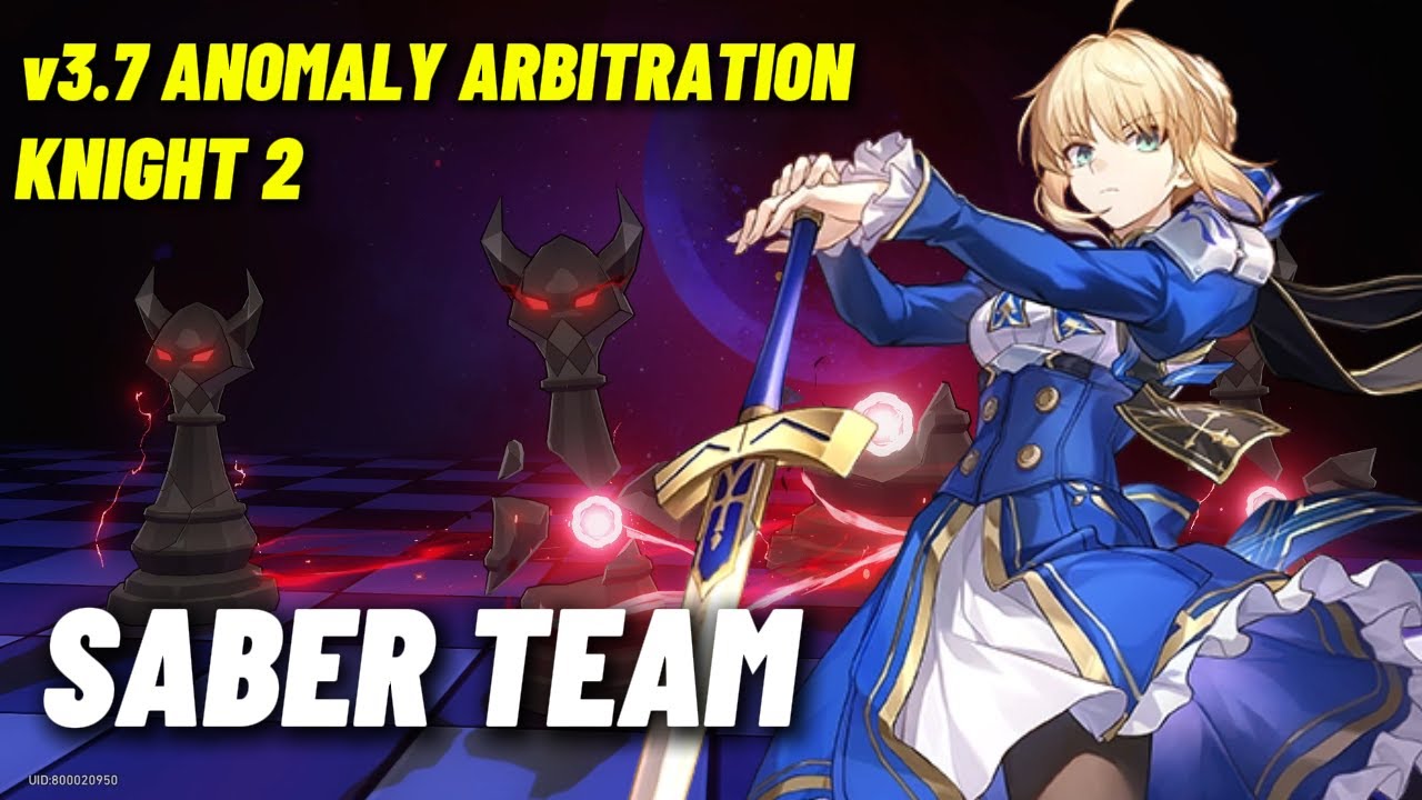 Saber Still Rocks! | v3.7 Anomaly Arbitration Knight 2 | Honkai Star Rail