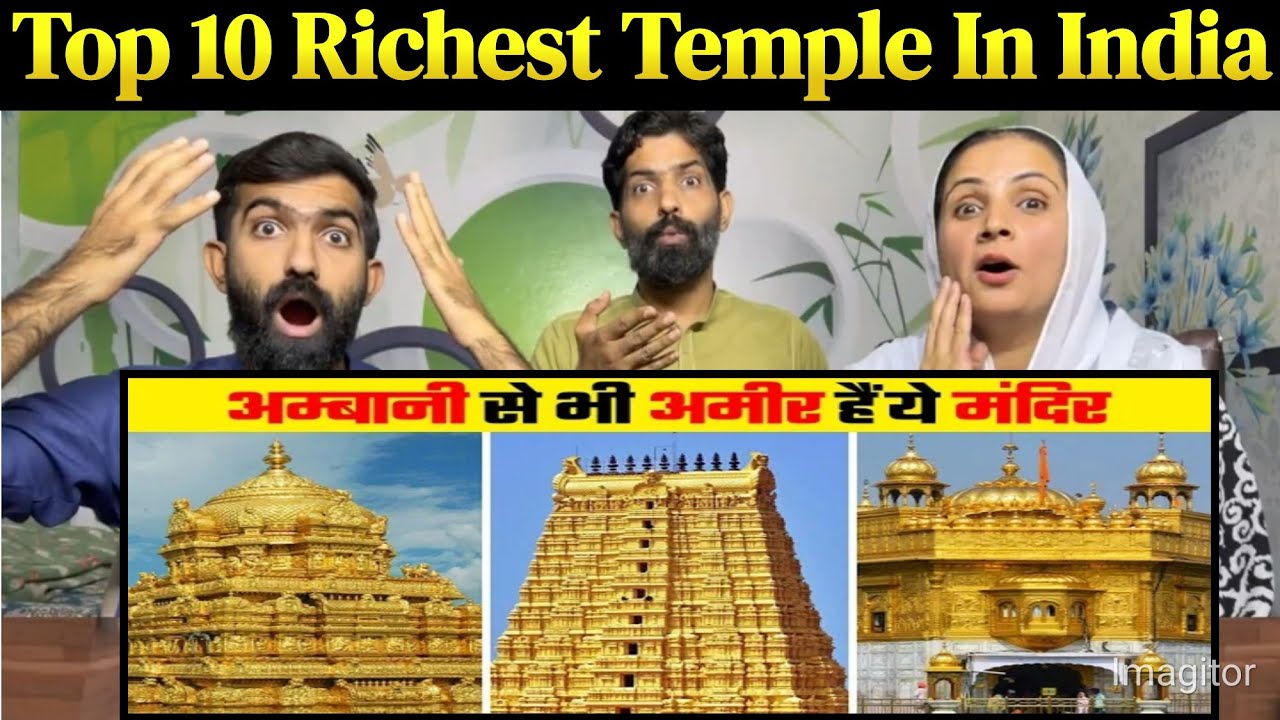 अम्बानी से भी अमीर हैं ये मंदिर | Richest Temples in India \\  Pakistani Reaction