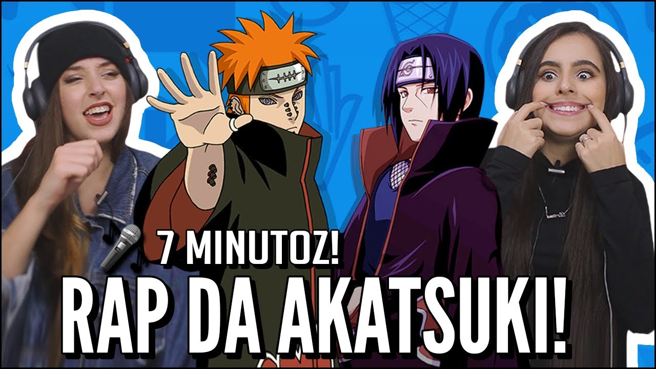 JOVENS REAGEM A RAP DA AKATSUKI (NARUTO) - OS NINJAS MAIS PROCURADOS DO MUNDO - 7 MINUTOZ
