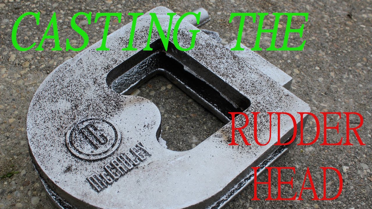 Casting The Rudder Head: Sailing Dinghy Rebuild PART 1