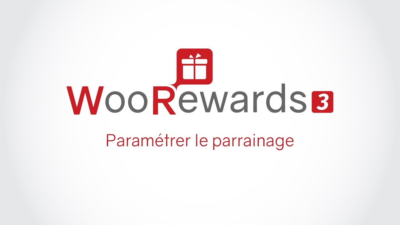 Woorewards Pro -  Paramétrer le widget de parrainage