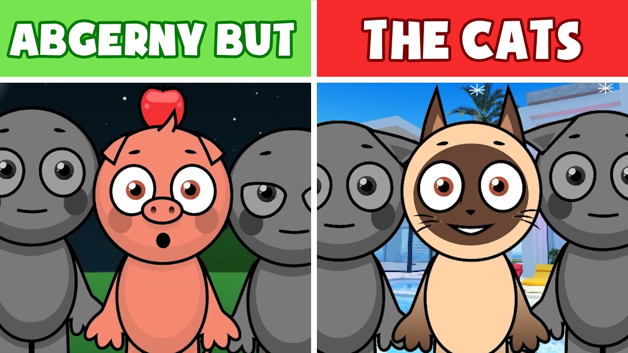 Incredibox: Abgerny But All Kitten Game | Normal And Horror Version (New Mod)