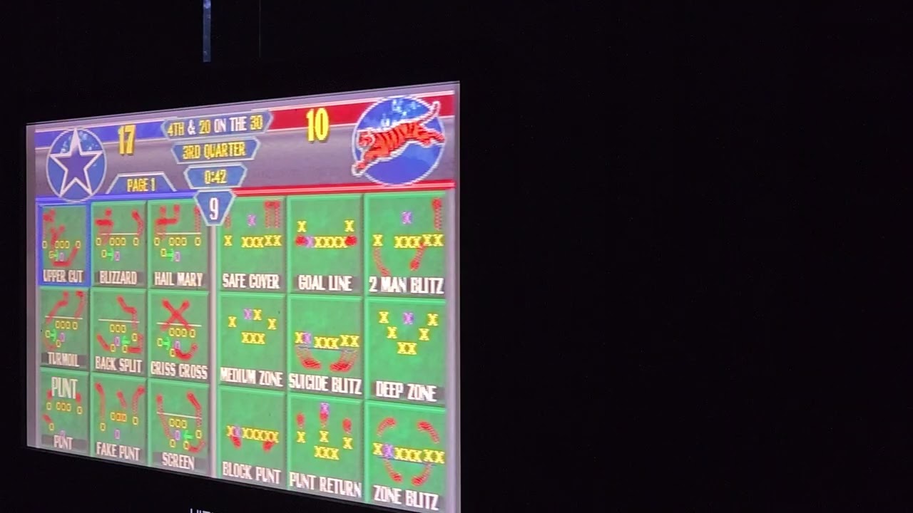 Dallas vs Bengals.  NFL BLITZ FOR THE PS1. 
