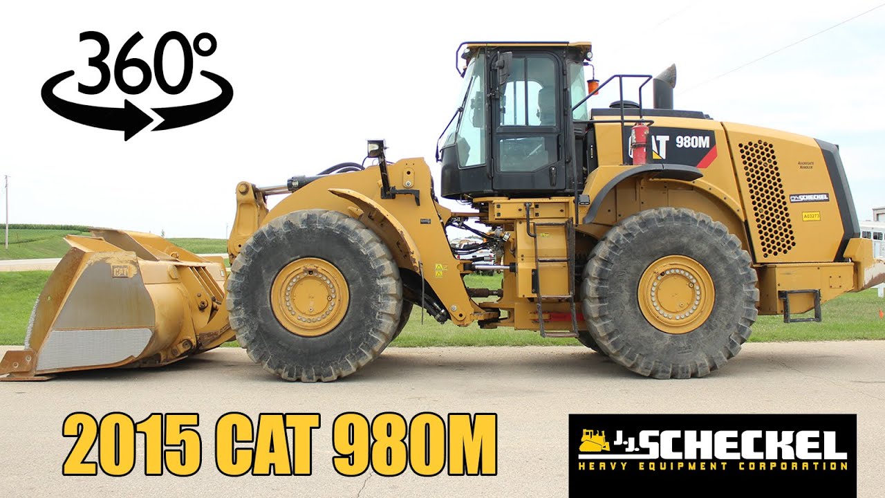 2015 Cat 980M Aggregate Handler, 360