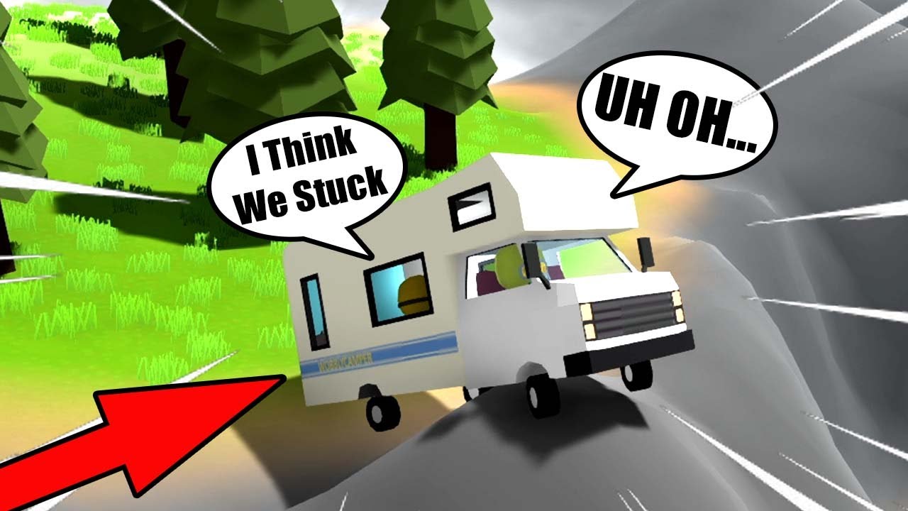 GOING CAMPING WITH RV in WOBBLY LIFE!!! (SimasGamer And SgDad)