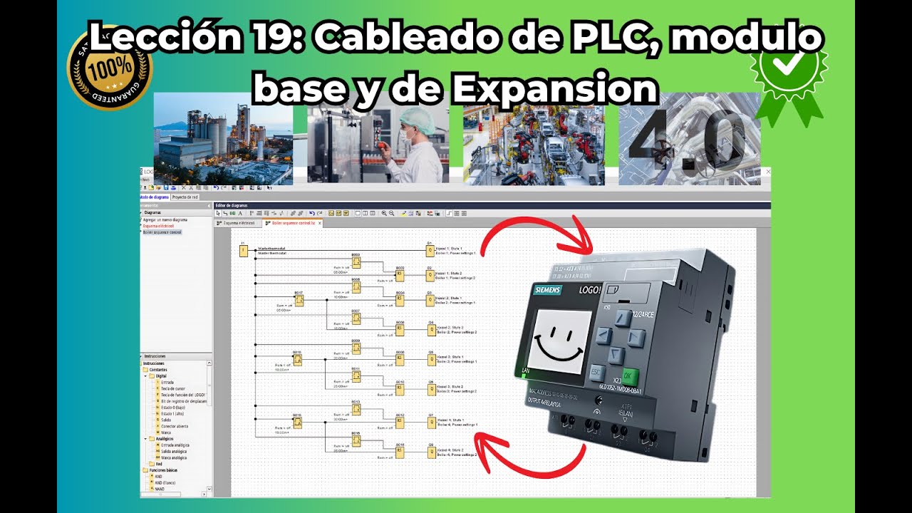 Modulo 6 lección 19: cableado de modulo base y expansion