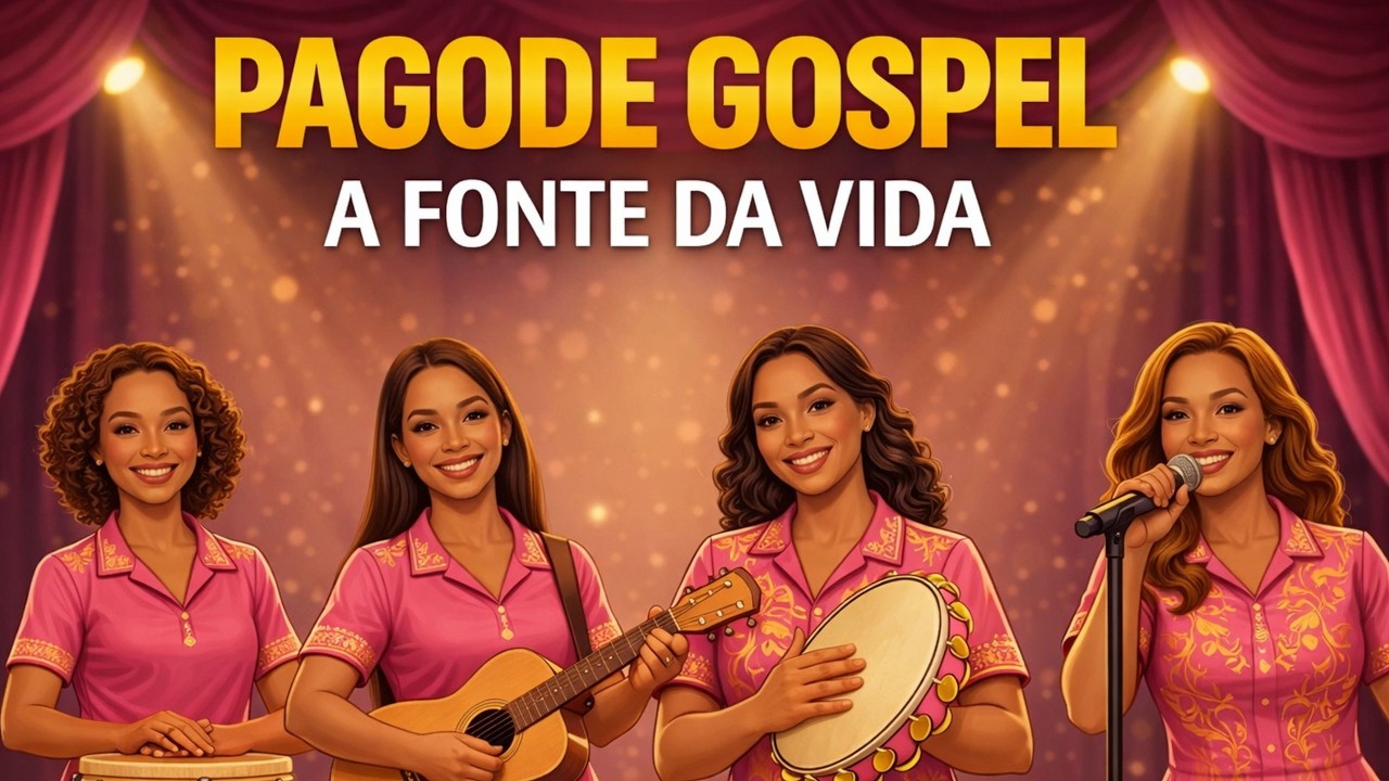 AGORA É COM ELAS 🎶 Vozes Femininas no Pagode Gospel | Seleção de Ouro