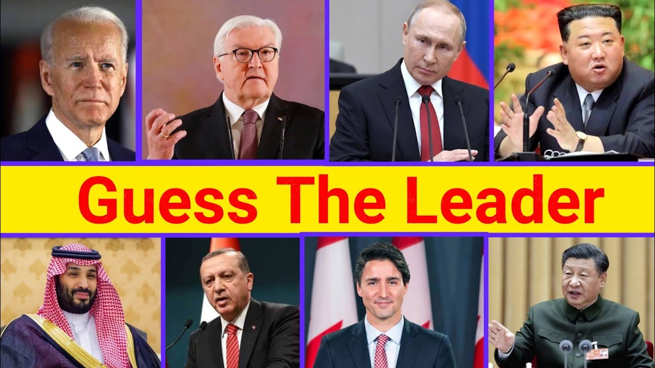 Guess The Leader | I Quizzes