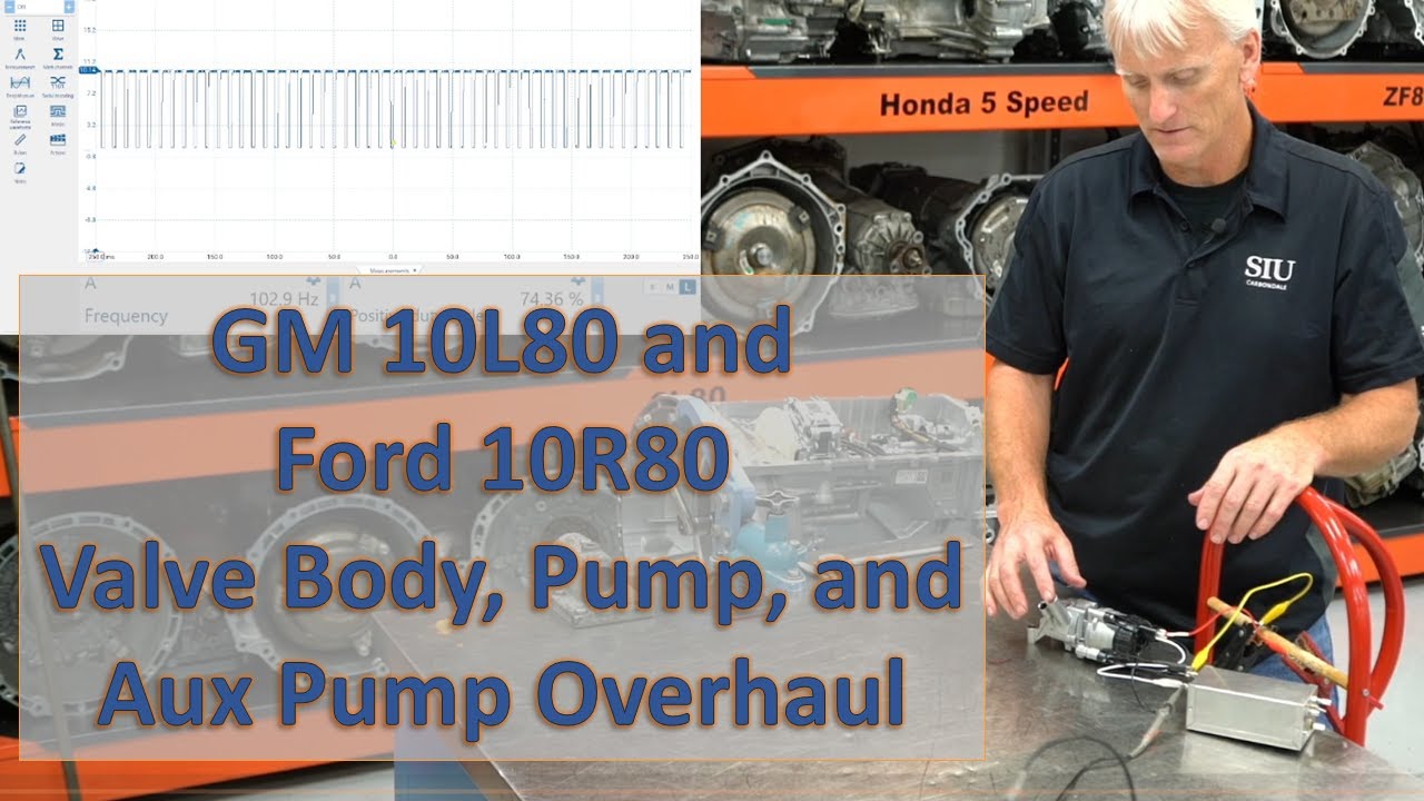 GM 10L80 and Ford 10R80 valve body, oil pump, and auxiliary oil pump overhaul