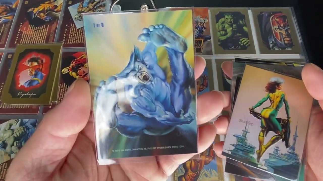 1996 Marvel Masterpieces Master Set (I finally completed it!!)