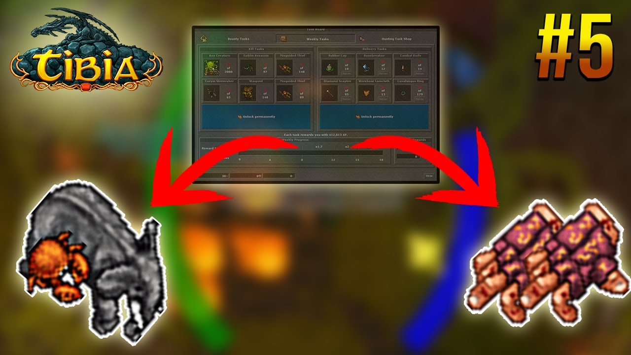 Weekly/Bounty Tasks #5 | Elephant, Crab e Graveddiger