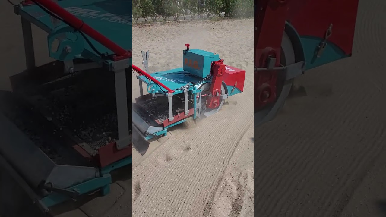Fully Electric Beach Cleaner - Beach Cleaning Machine