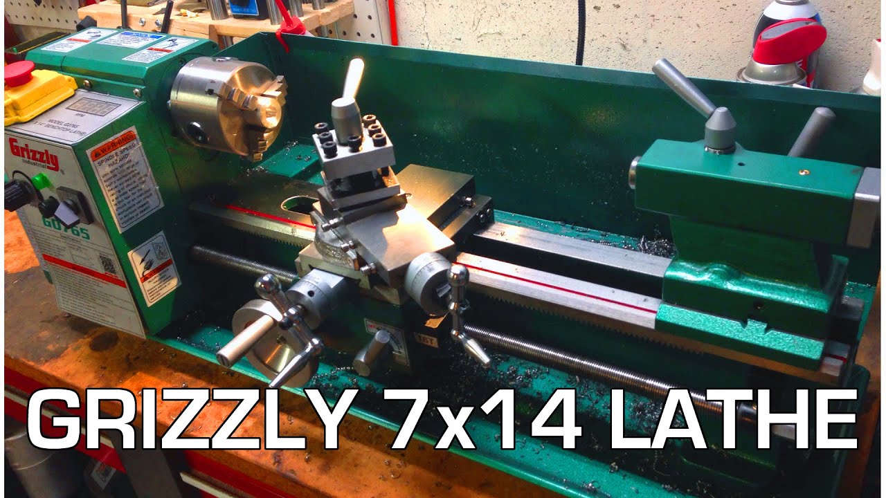 Обзор токарного станка Grizzly 7x14 G0765