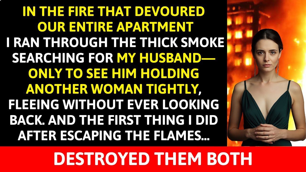 My Husband Saved His Mistress from the Fire, Not Me—But What I Did Next Destroyed Them Both