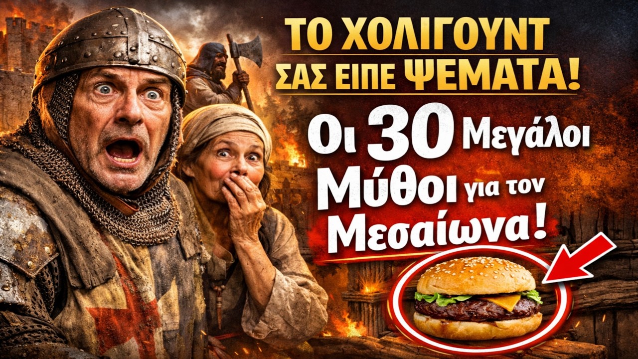 ΤΟ ΧΟΛΙΓΟΥΝΤ ΣΑΣ ΕΙΠΕ ΨΕΜΑΤΑ! Οι 30 κορυφαίοι μύθοι για τον Μεσαίωνα, που εξακολουθούμε όλοι να πισ