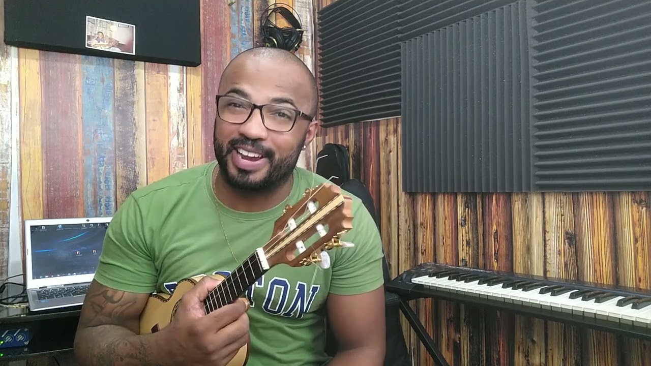 VOU FESTEJAR   JORGE ARAGÃO  AULA DE CAVAQUINHO
