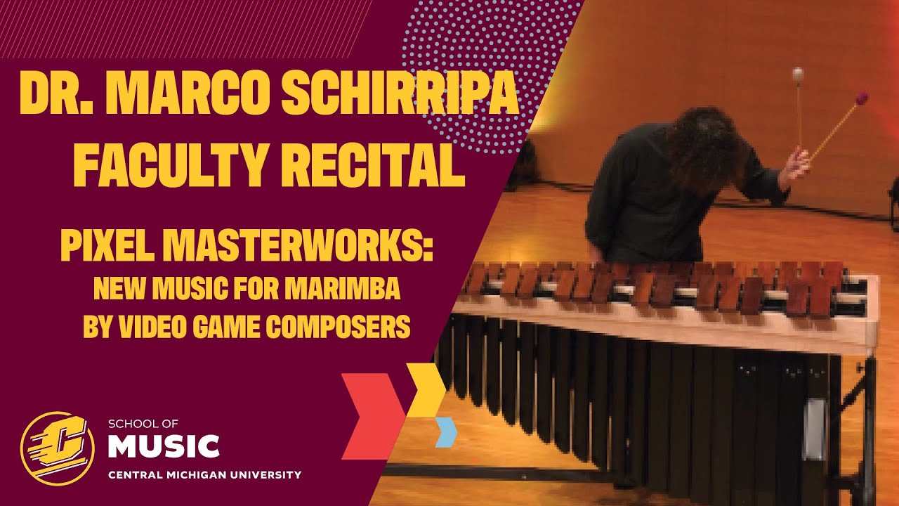 Faculty Recital | Dr. Marco Schirripa, marimba 